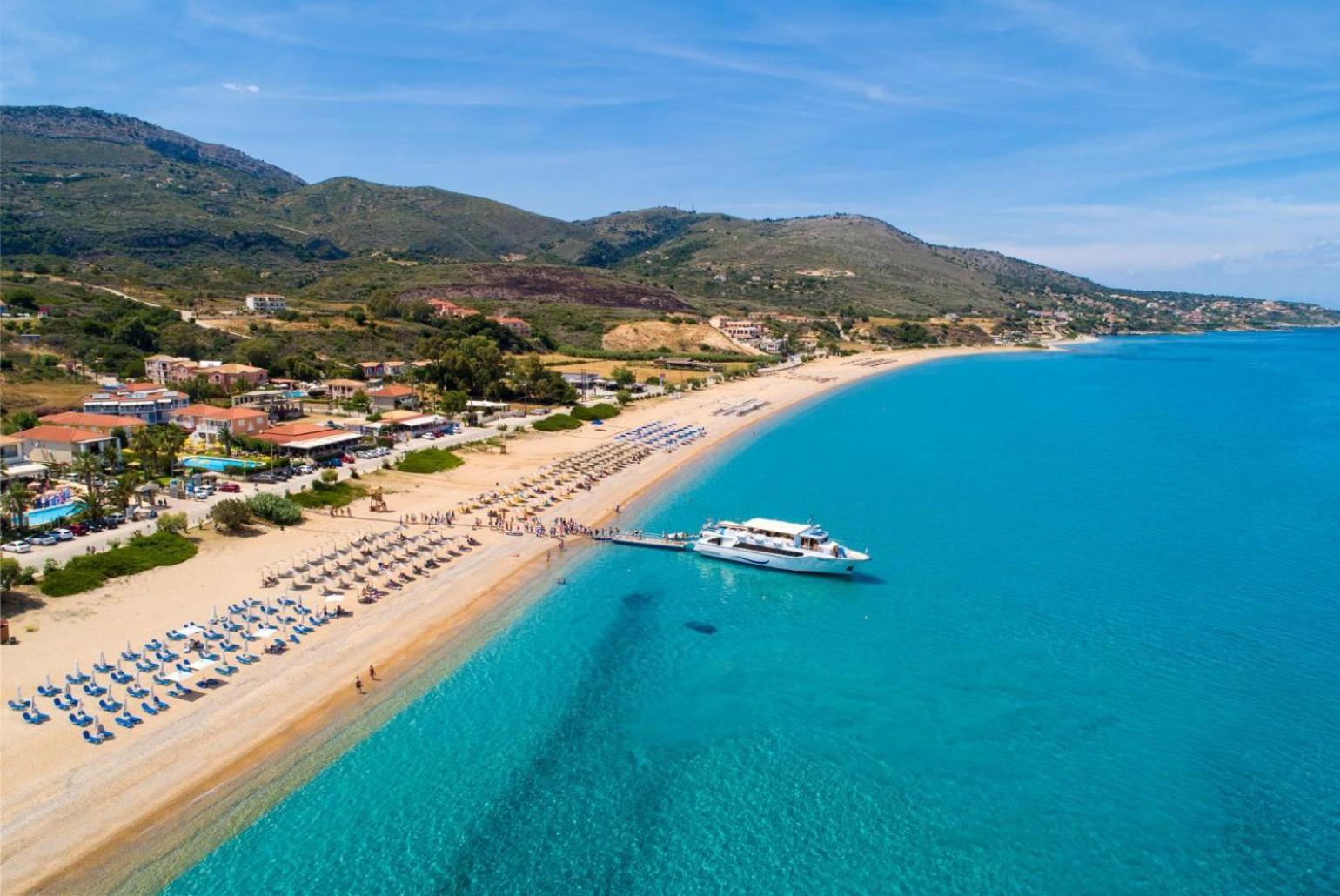 Skala Villa Blue Spathíon Exterior foto