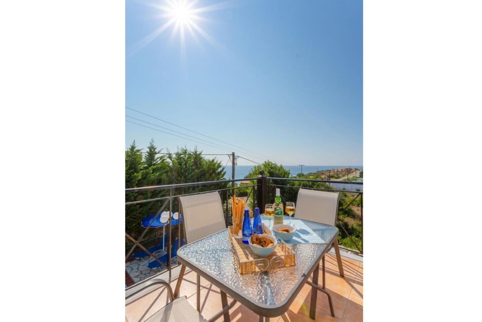Skala Villa Blue Spathíon Exterior foto