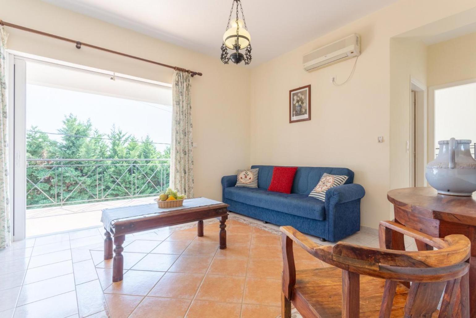 Skala Villa Blue Spathíon Exterior foto